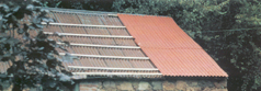 Timber is laid over the existing roof that the new corrugated overclad roofing sheets can be mechanically fixed to it
